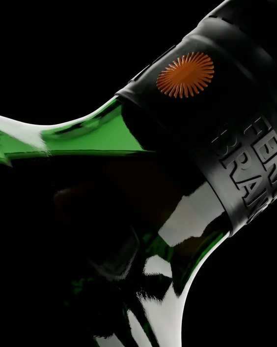Fernet Branca — bottle in the dark